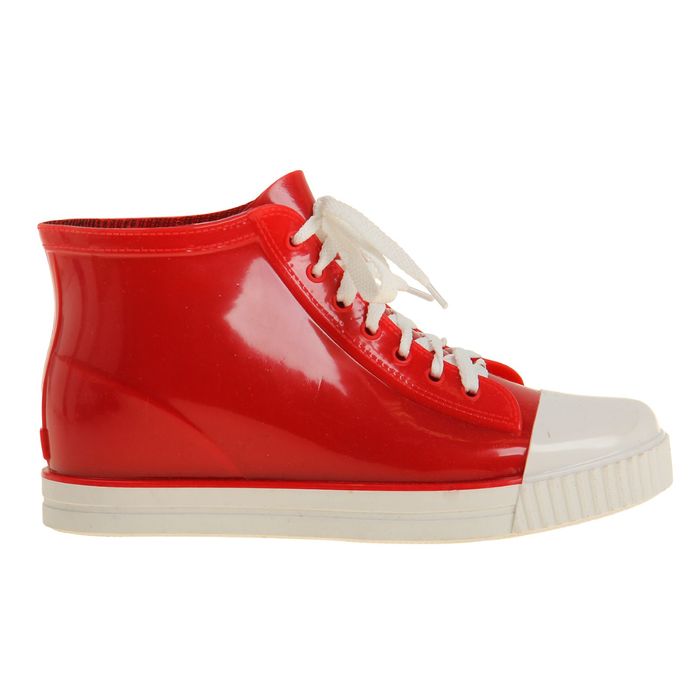 Сапоги (кеды) женские с утеп арт.10 (красный) (р. 39)