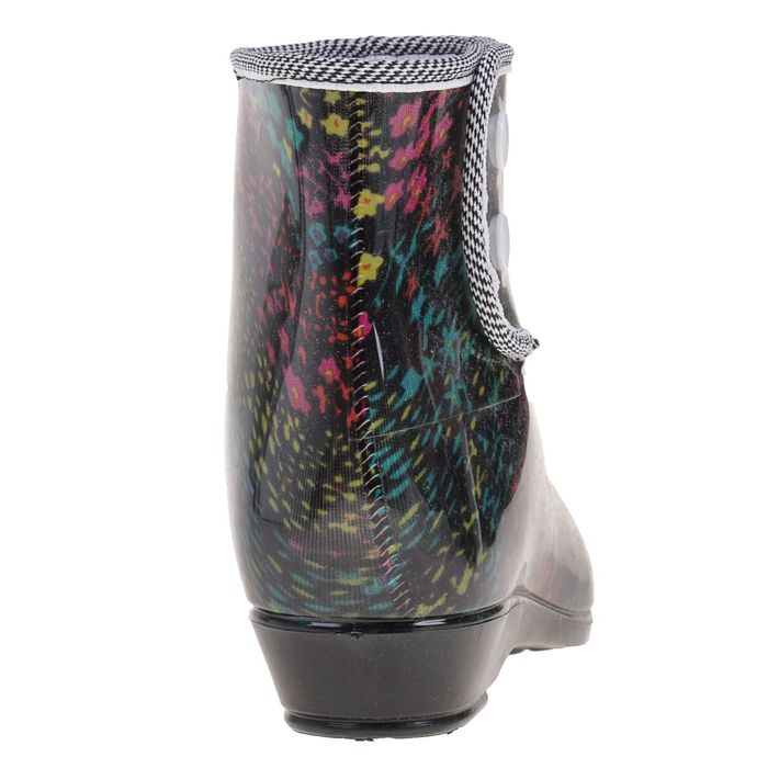 Сапоги (полуботинки) женские с утеп арт.9-1 на кнопках (МИКС) (р. 36)