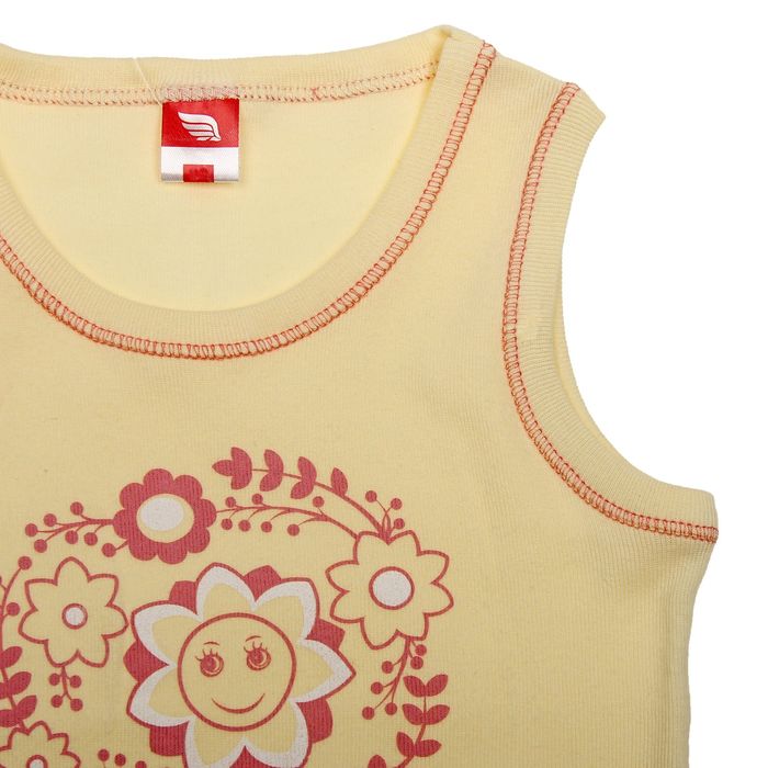 Майка ясельная, рост 80 см (52), цвет жёлтый