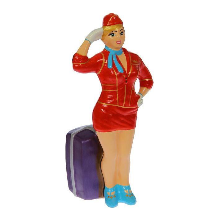 Копилка "Стюардесса Жанна" микс