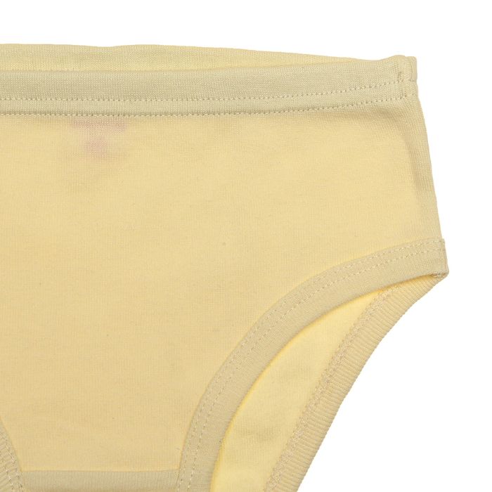 Комплект для девочки (майка+трусы), рост 146 см (76), цвет светло-жёлтый