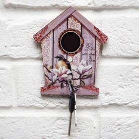 Ключница деревянная "Дом, милый дом" от Сима-ленд