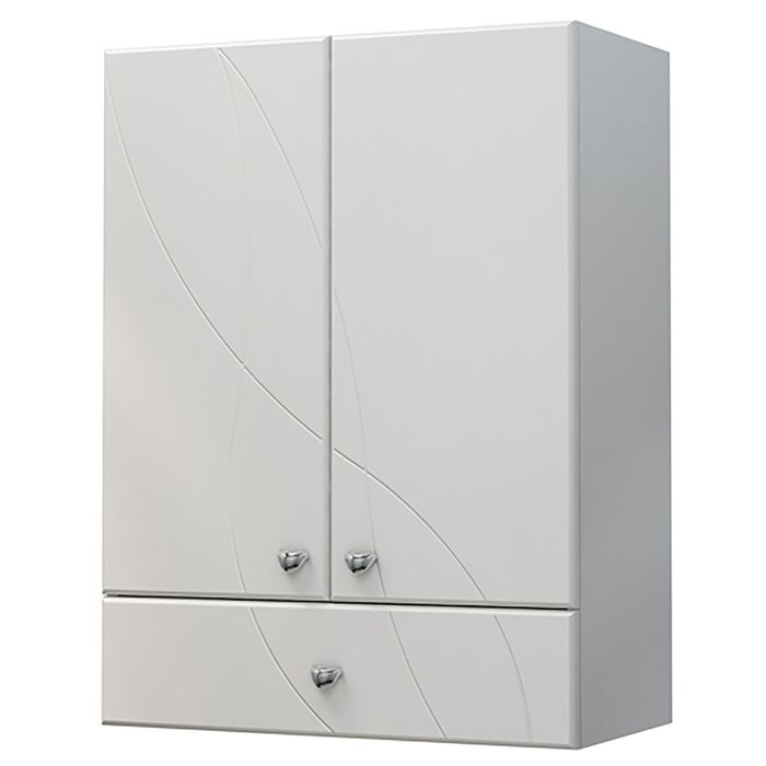 Шкаф навесной "Дуб 60 В1", белый