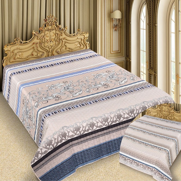 Покрывало двусторонее Marianna Barokko рис15-004 200х220 см, пэ100%
