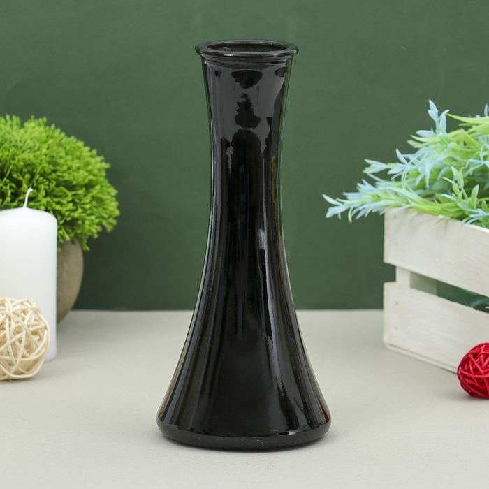 Ваза "Экстра" чёрная