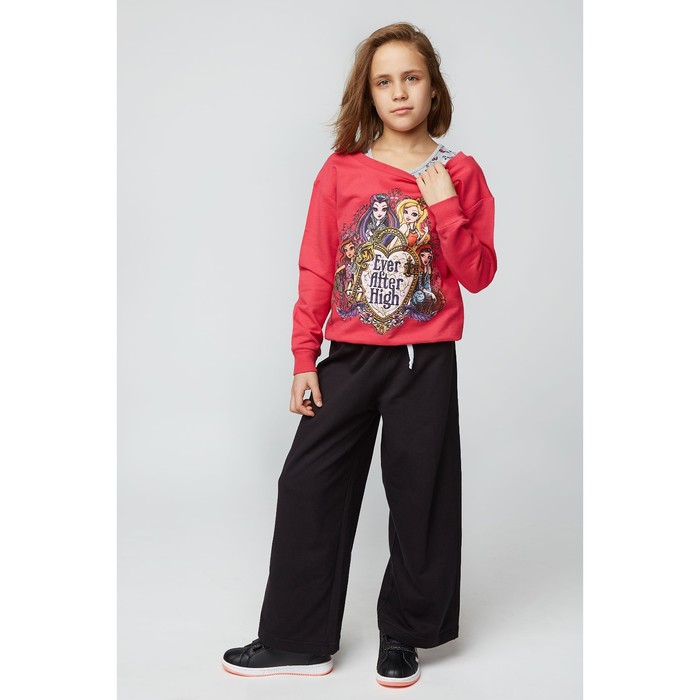 Комплект для девочки (толстовка, майка), рост 128 см (68), цвет фуксия/серый (арт. ZG 17008-MF2_Д)