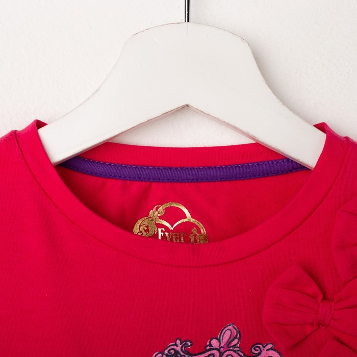 Джемпер для девочки, рост 140 см (72), цвет фуксия (арт. ZG 03405-F2_Д)