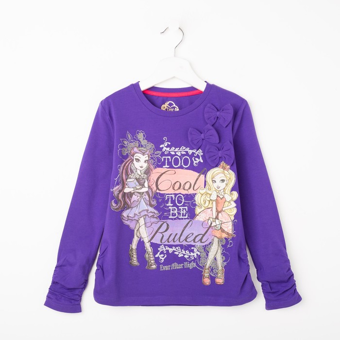 Джемпер для девочки, рост 128 см (68), цвет фиолетовый (арт. ZG 03387-DL2_Д)