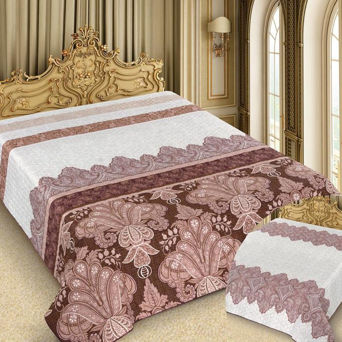Покрывало двусторонее Marianna Barokko рис15-027 200х220 см, пэ100%