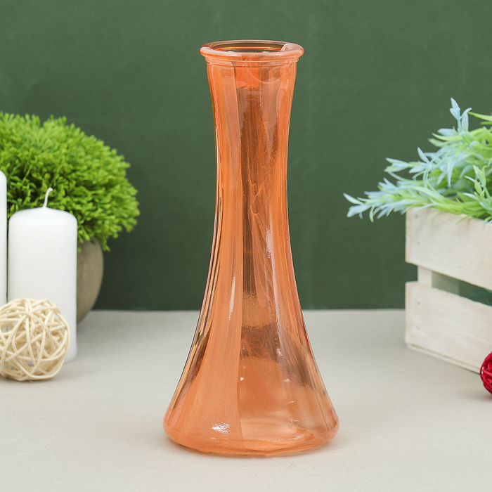 Ваза "Экстра" оранжевая