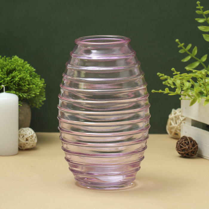 Ваза "Лайт" сиреневая