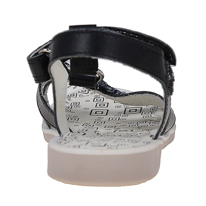 Туфли летние школьные арт. SC-2215 (черный) (р. 31)