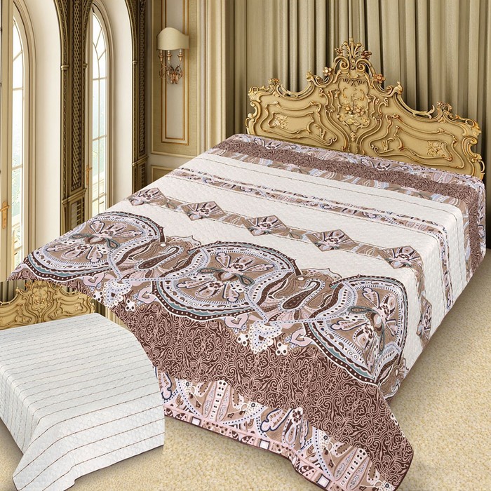 Покрывало двусторонее Marianna Barokko рис15-022 200х220 см, пэ100%