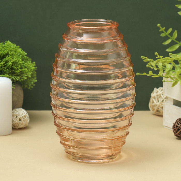 Ваза "Лайт" оранжевая