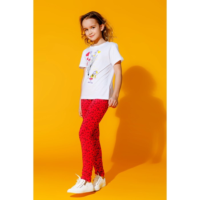 Брюки для девочки "Ever After High", рост 152 см (80), цвет фуксия-набивка (арт. ZG 19141-F2_П)