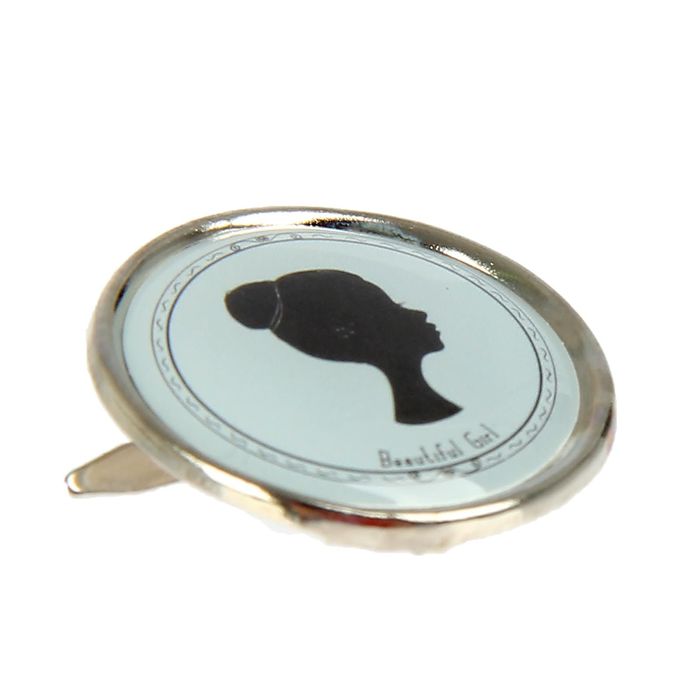 Брадсы для скрапбукинга "Кокетка" (набор 12 шт., 1,9см,1,4см.) 13х11 см