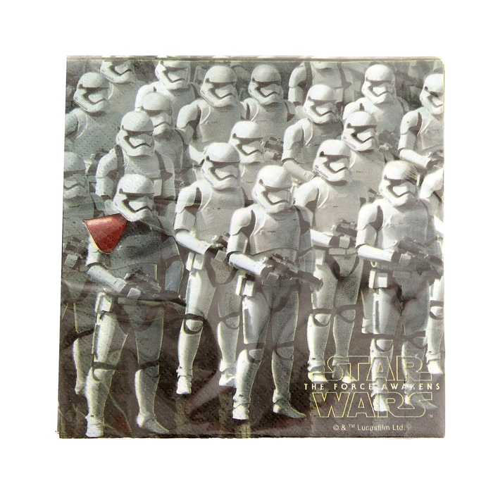 Салфетки бумажные "Звёздные войны 7", 33 х 33 см, набор 20 шт.