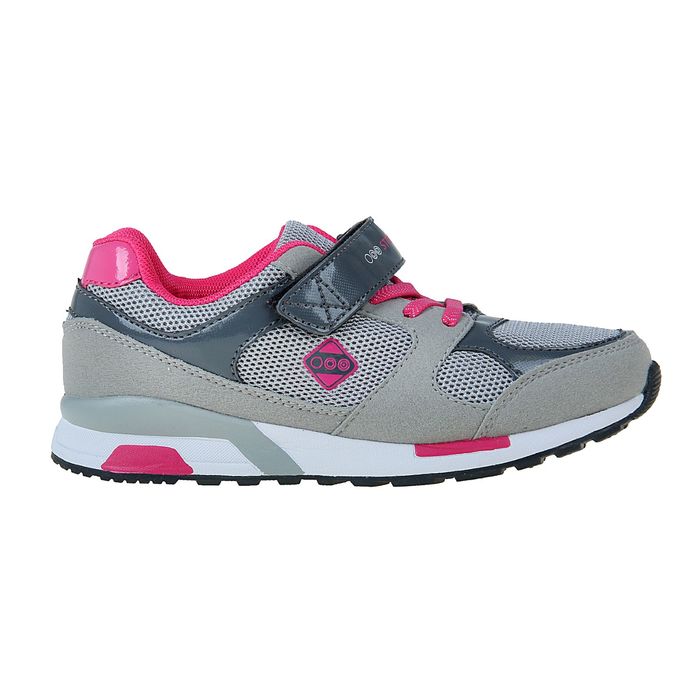 Кроссовки подростковые, цвет светло-серый, размер 33