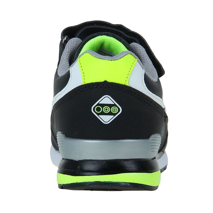 Кроссовки подростковые, цвет чёрный, размер 34