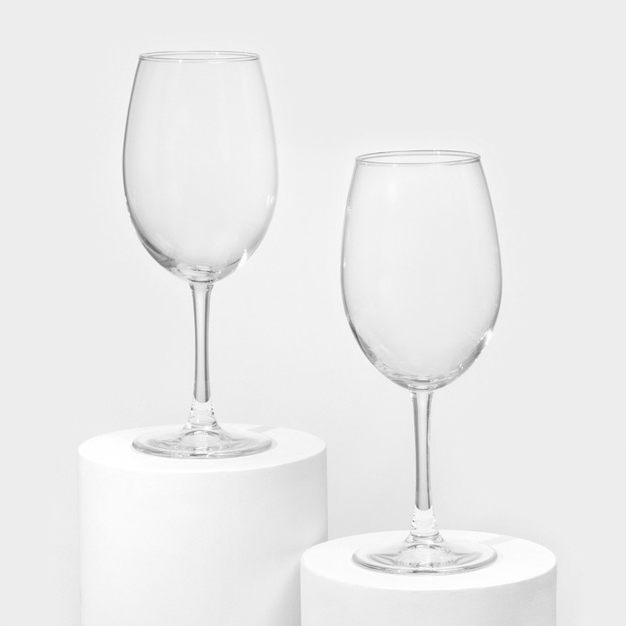 Набор стеклянных бокалов для вина Classique, 630 мл, 2 шт набор бокалов для вина classique 2 шт 630 мл гладкое бесцветное стекло