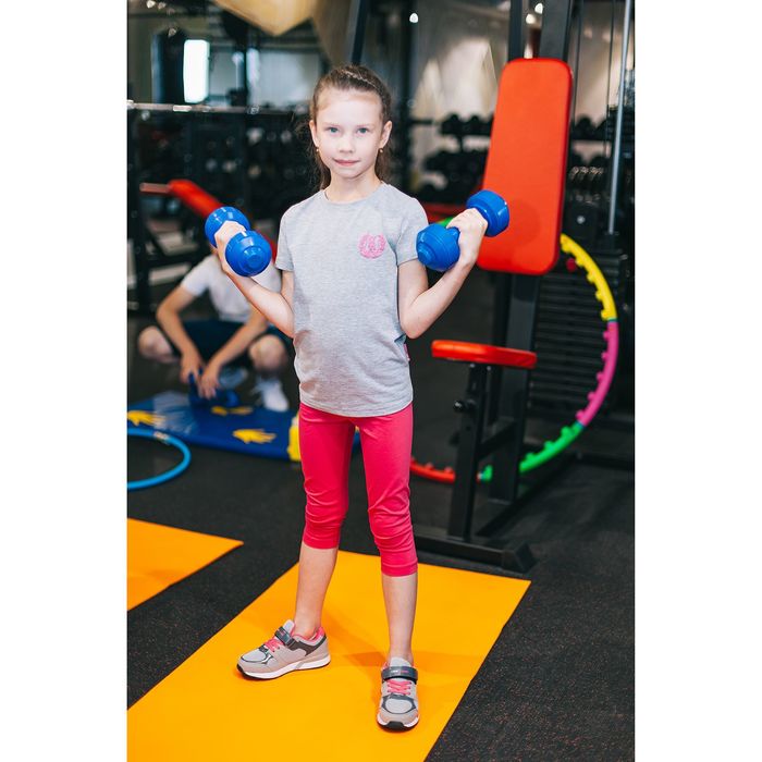 Кроссовки подростковые, цвет светло-серый, размер 32