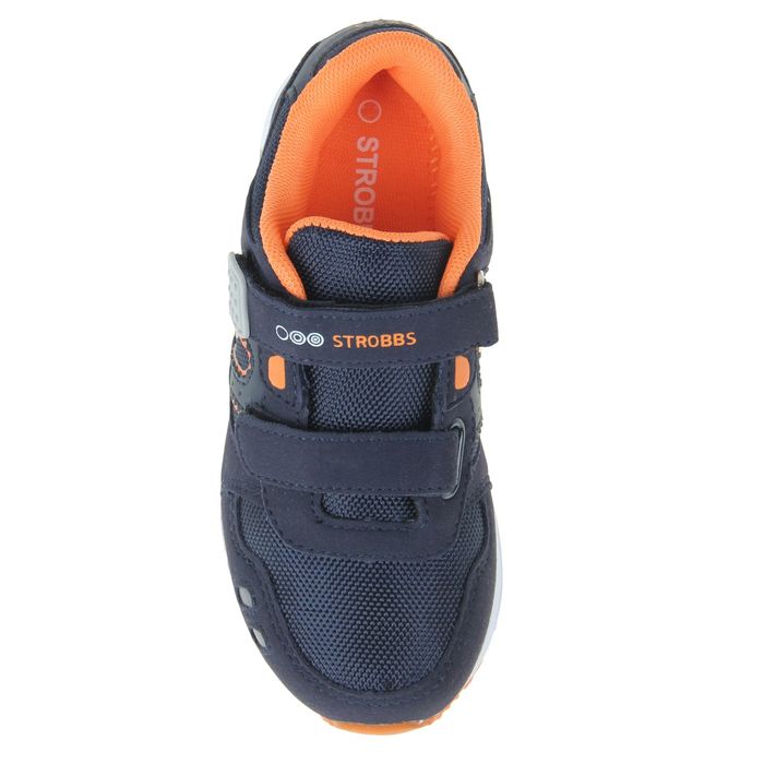 Кроссовки подростковые, цвет синий, размер 34