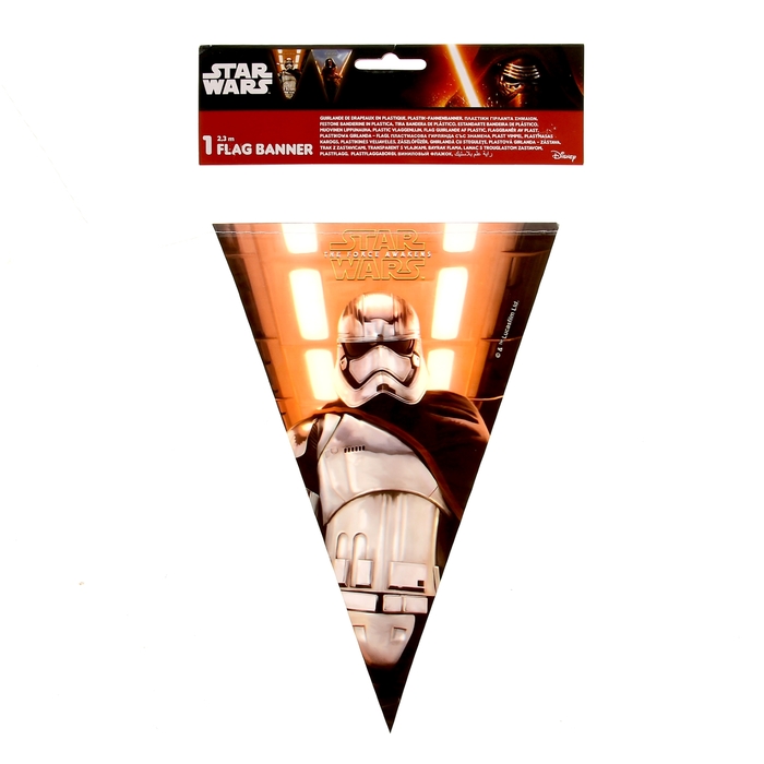 Гирлянда-вымпел "Звёздные войны 7", 230 см
