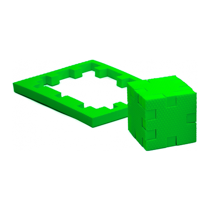 Пазл-конструктор "Изумруд", 10 деталей