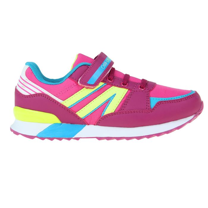 Кроссовки подростковые, цвет розовый, размер 33