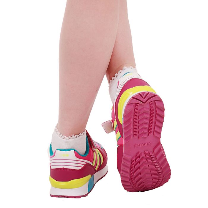 Кроссовки подростковые, цвет розовый, размер 33