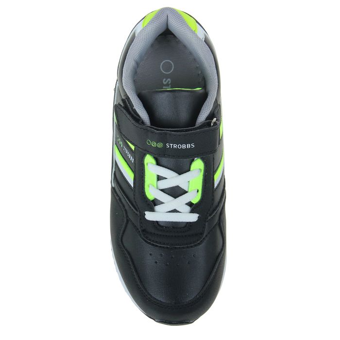 Кроссовки подростковые, цвет чёрный, размер 33