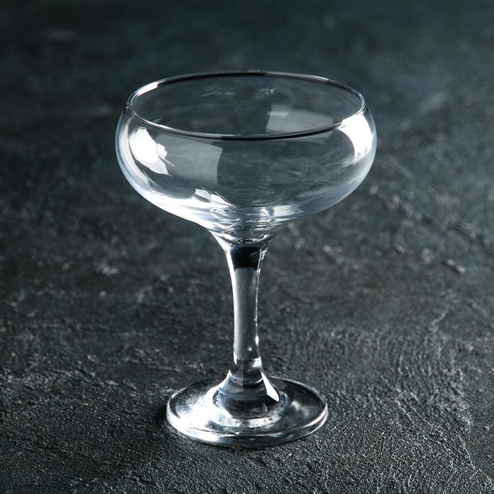 Бокал для шампанского стеклянный Bistro, 275 мл бокал стеклянный для шампанского кьянти 170 мл цвет серый