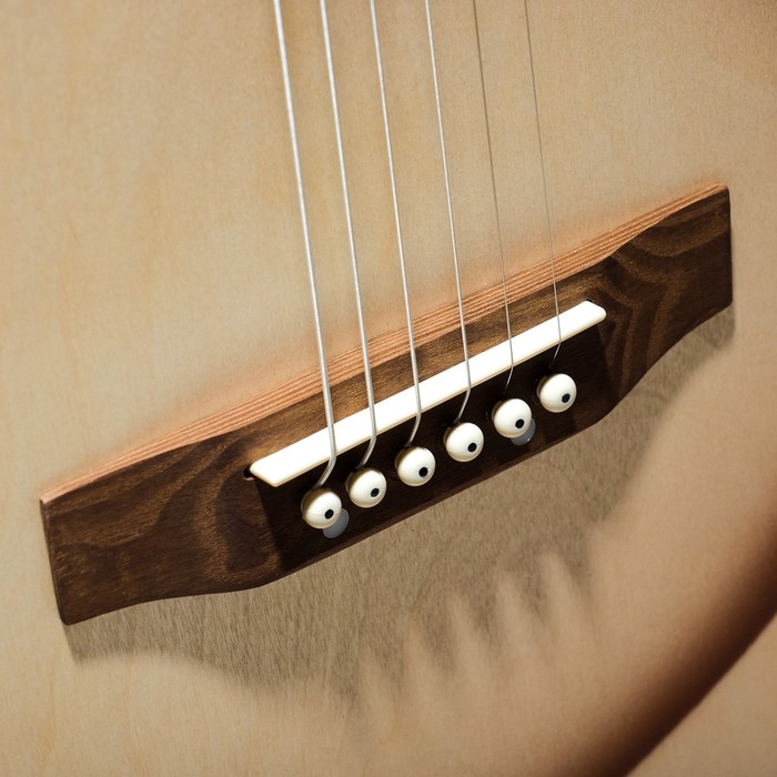 фото Акустическая гитара "амистар н-311" 6 струнная , менз.650мм , художественная тони, темная