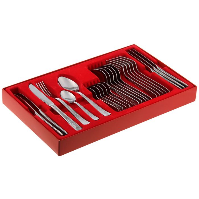 Набор столовый "Пралеска", 24 предмета