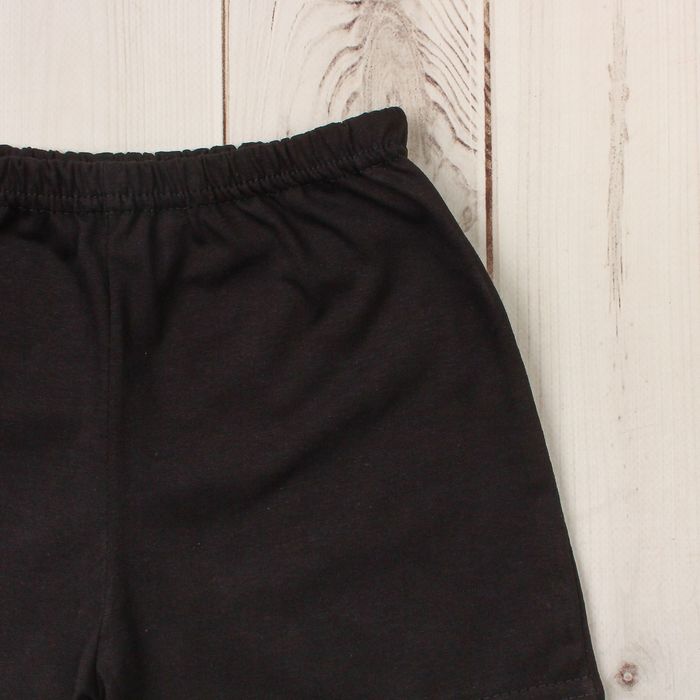 Шорты детские Platoshka, цвет чёрный, рост 128 см