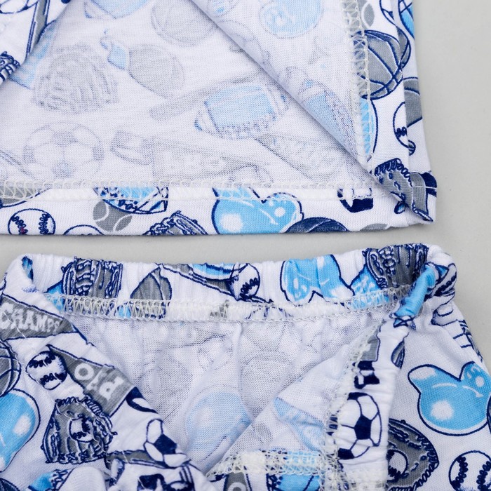 Комплект для мальчика (майка+боксеры) Platoshka, рост 116-122 см