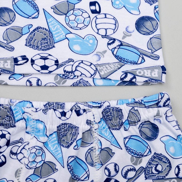 Комплект для мальчика (майка+боксеры) Platoshka, рост 128-134 см