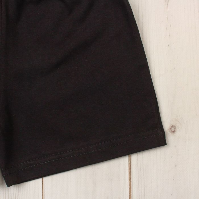 Шорты детские Platoshka, цвет чёрный, рост 134 см