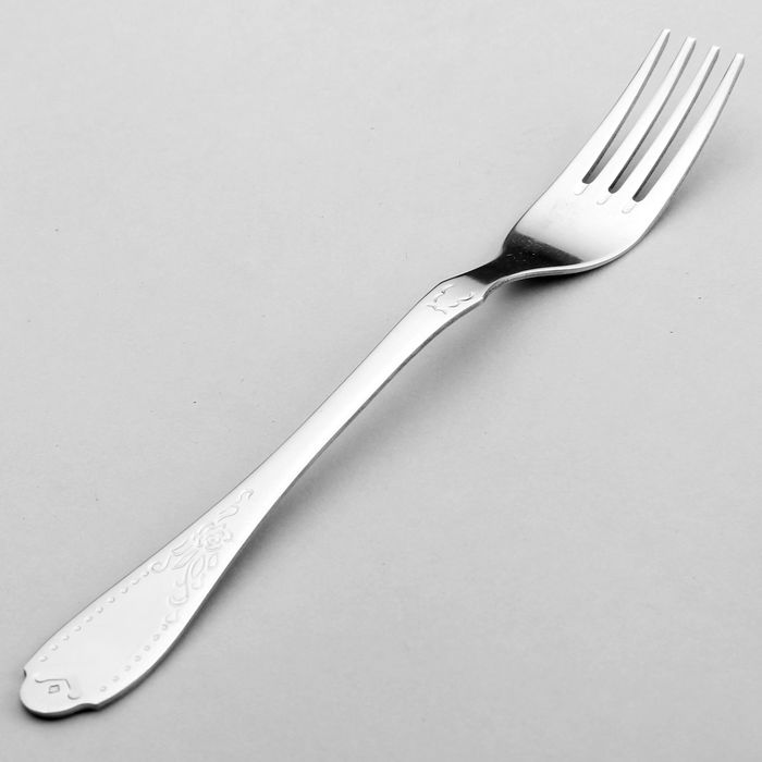 Вилка десертная 17,5 см "Восторг", толщина 1,5 мм