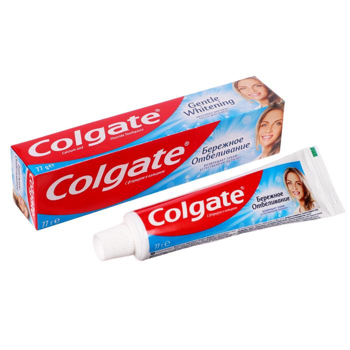   Сима-Ленд Зубная паста Colgate «Бережное отбеливание», 50 мл