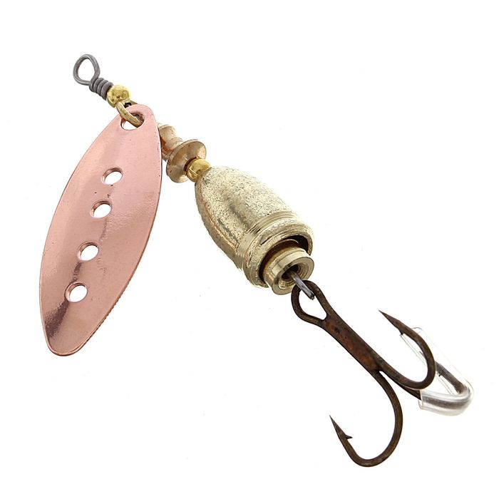 Блесна вращающаяся, цвет медь #2