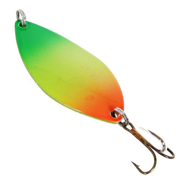 Блесна "Щучья", 18 г, цвет салатовый