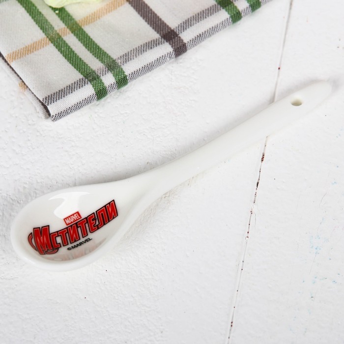 Набор кружка с ложкой "Супергерой" Мстители, 350 мл