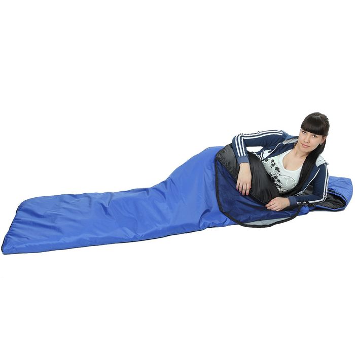 Спальный мешок-кокон, синтепон 180 , размер 210 х 70 см