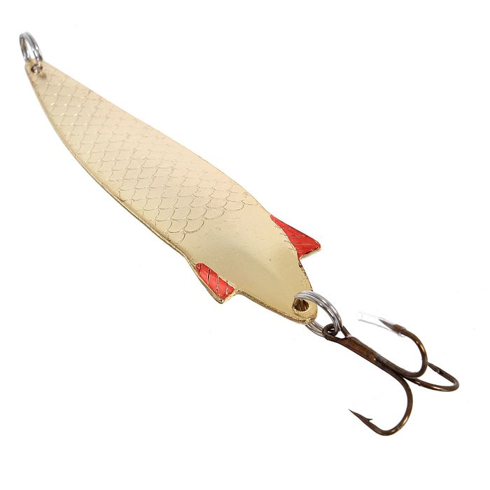 Блесна "Крупная Щука" 40 г, цвет золото