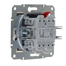 

Выключатель "Sedna" SchE SDN0300147, 10 А, 2 клавиши, цвет бежевый