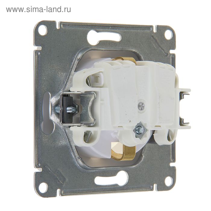 фото Розетка se glossa, 16 а, 250 в, встраиваемая, с з/к, шторки, ip20, белая, gsl000145 schneider electric