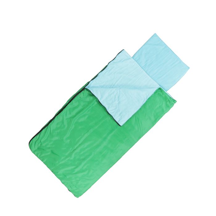Спальный мешок "Комфорт", 2-х слойный, увеличенный, размер 230 х 105 см, цвет микс