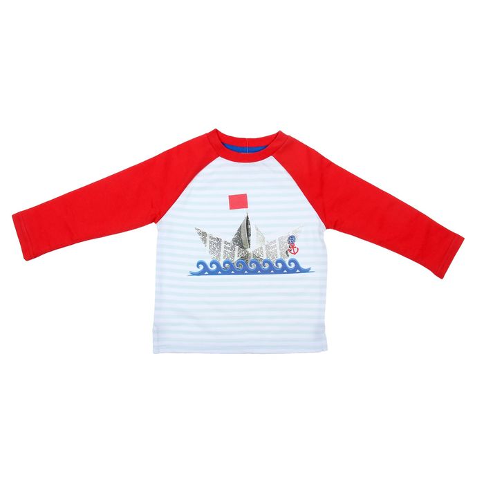 Джемпер для мальчика, рост 122-128 см, цвет красный