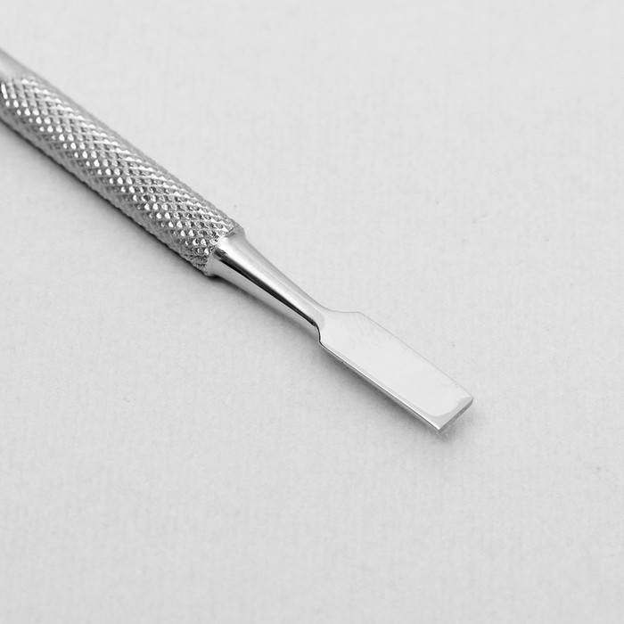 Шабер двусторонний: лопатка, копьё узкое, 12(±0,5)см, цвет серебристый